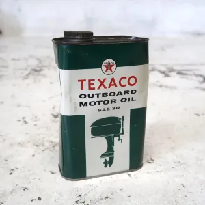 TEXACO ビンテージ オイル缶