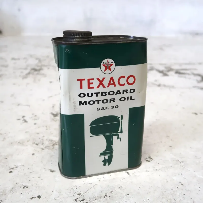 TEXACO ビンテージ オイル缶