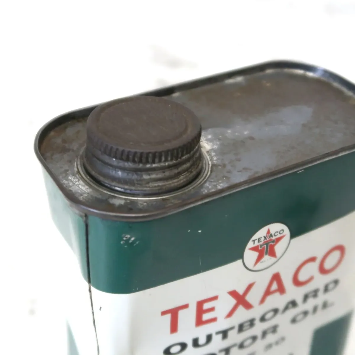 TEXACO ビンテージ オイル缶