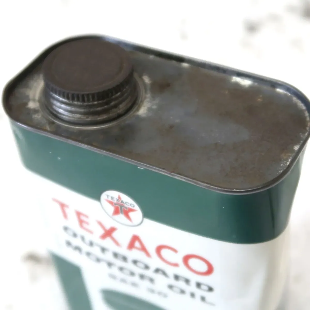 TEXACO ビンテージ オイル缶