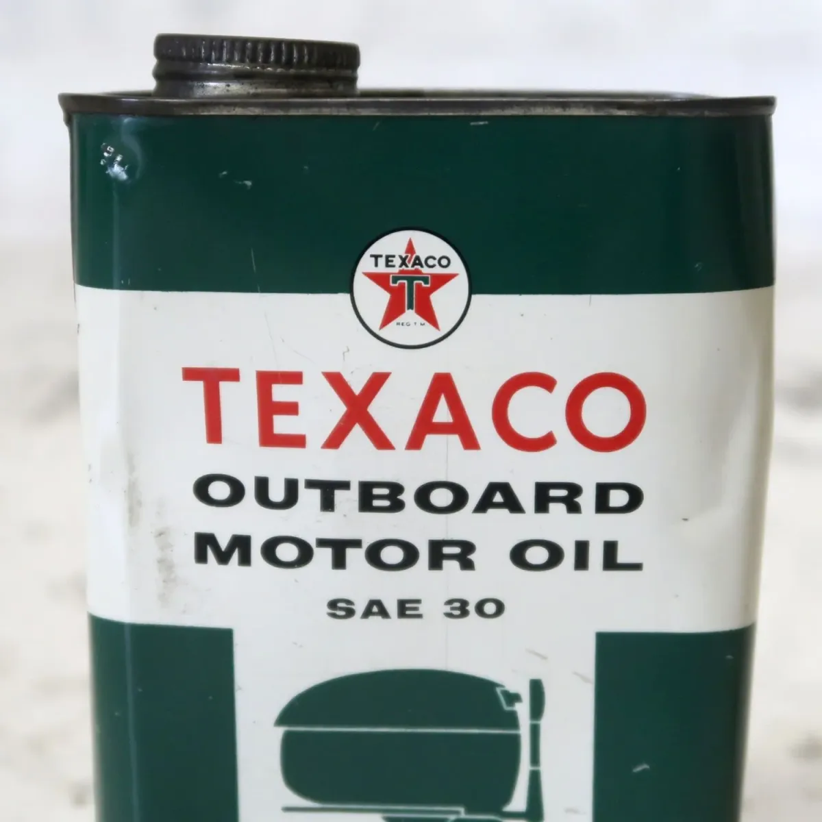 TEXACO ビンテージ オイル缶