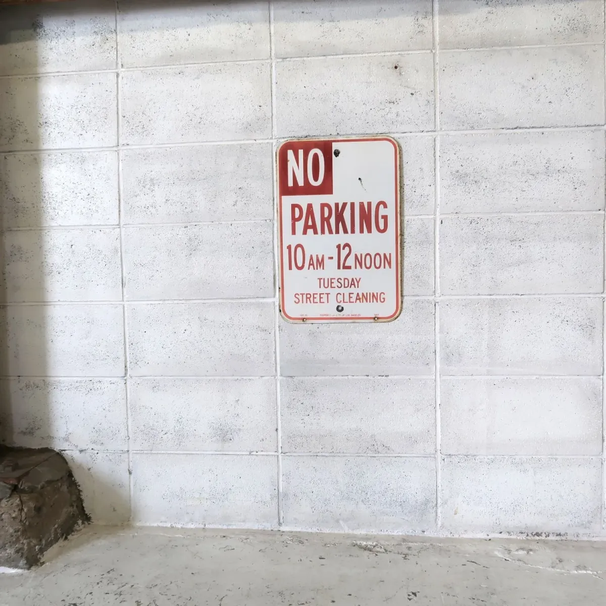 NO PARKING ロードサイン ホーロー
