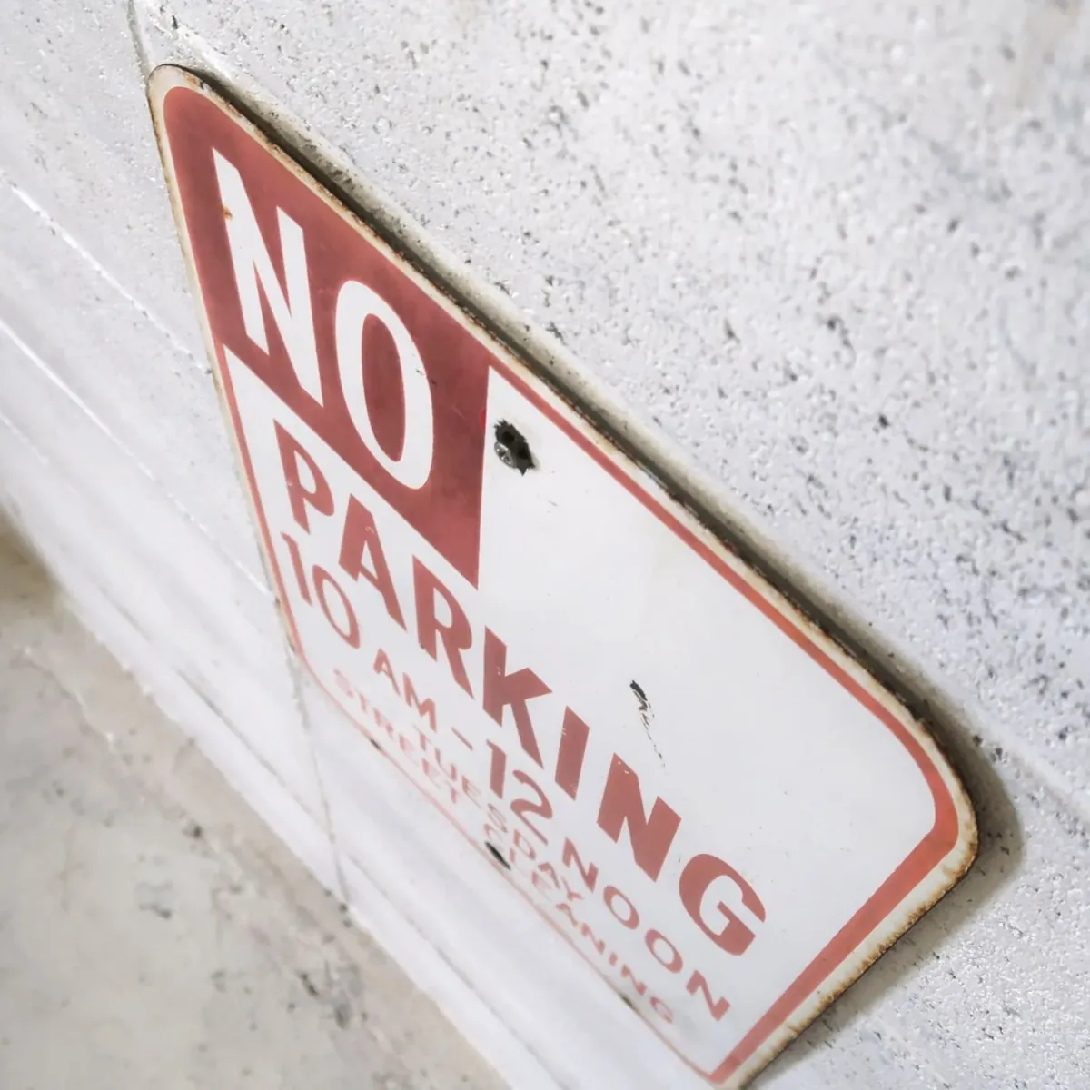 NO PARKING ロードサイン ホーロー