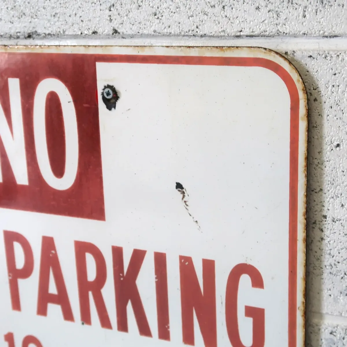 NO PARKING ロードサイン ホーロー
