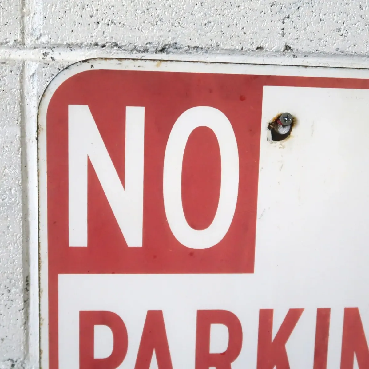 NO PARKING ロードサイン ホーロー
