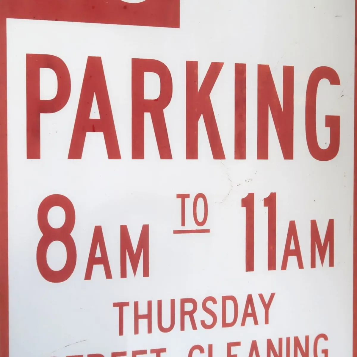 NO PARKING ロードサイン ホーロー