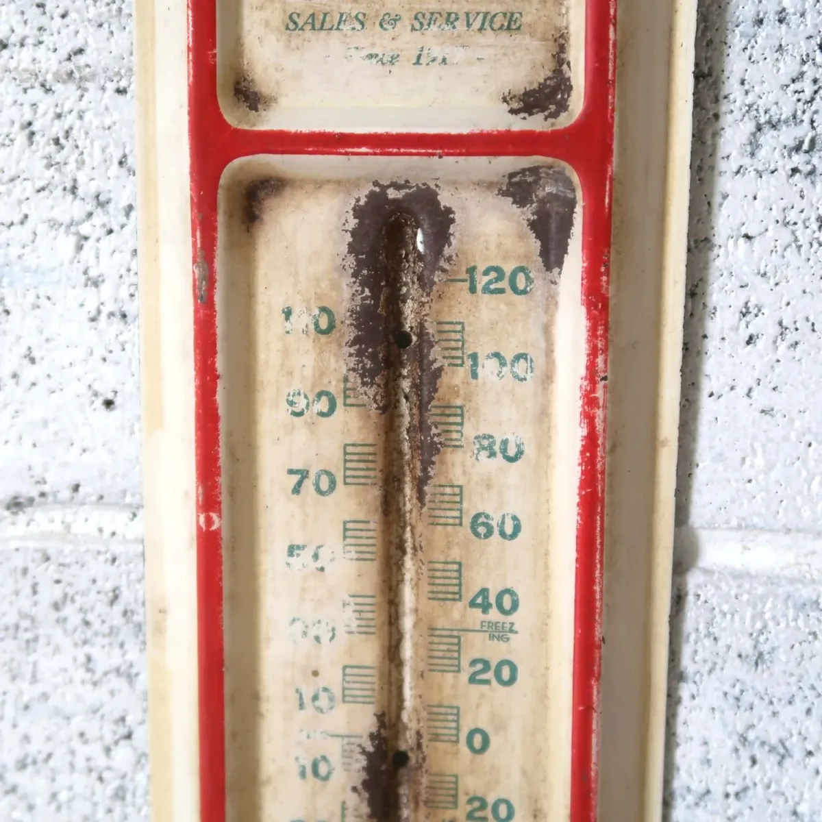 OLYMPIC RADIATOR CO. ビンテージ 温度計サイン