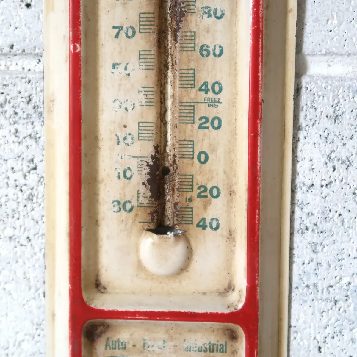 OLYMPIC RADIATOR CO. ビンテージ 温度計サイン
