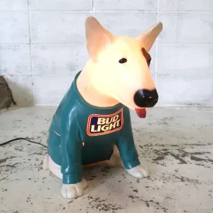 80's BUD LIGHT バド犬ライトサイン Spuds Mackenzie