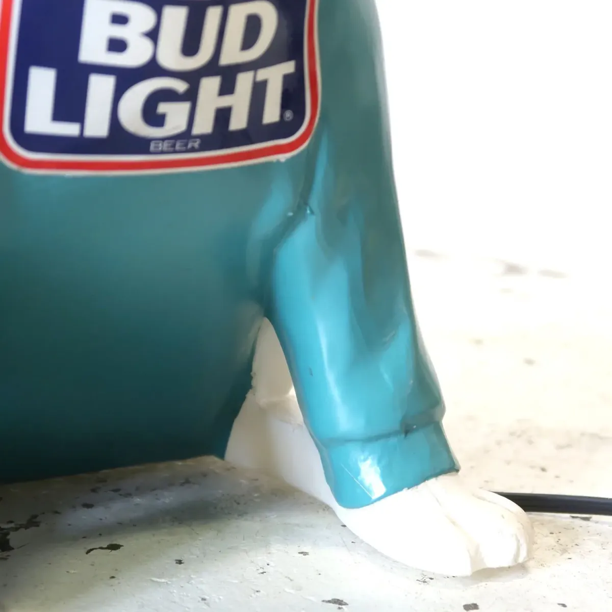 80's BUD LIGHT バド犬ライトサイン Spuds Mackenzie