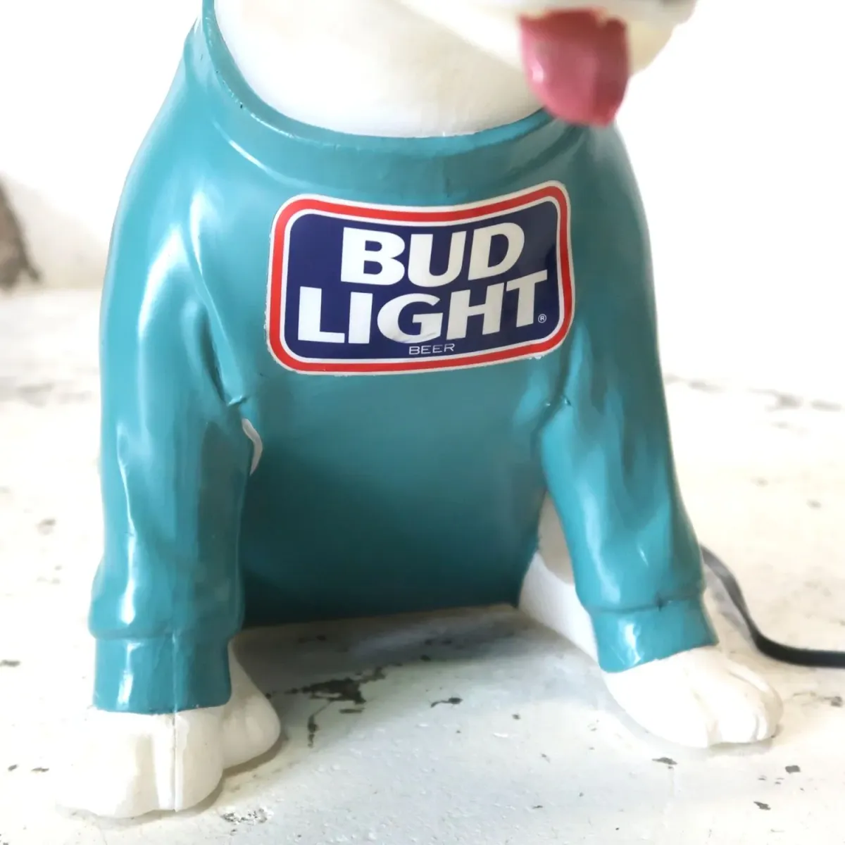 80's BUD LIGHT バド犬ライトサイン Spuds Mackenzie