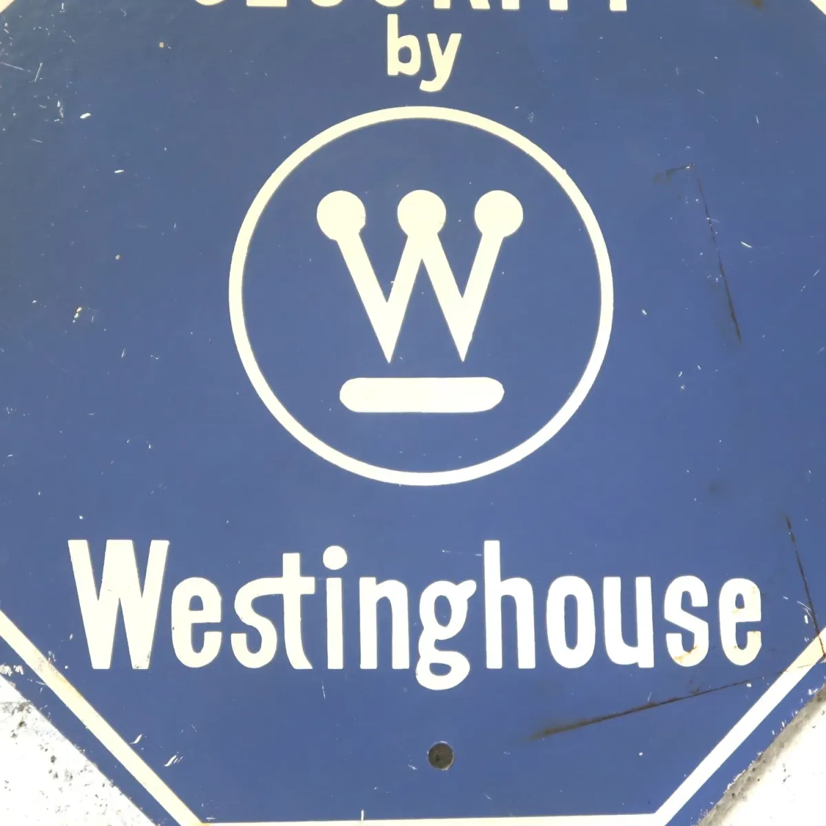 Westinghouse ビンテージ メタルサイン