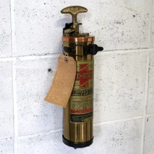40's ビンテージ 消火器 銅×真鍮
