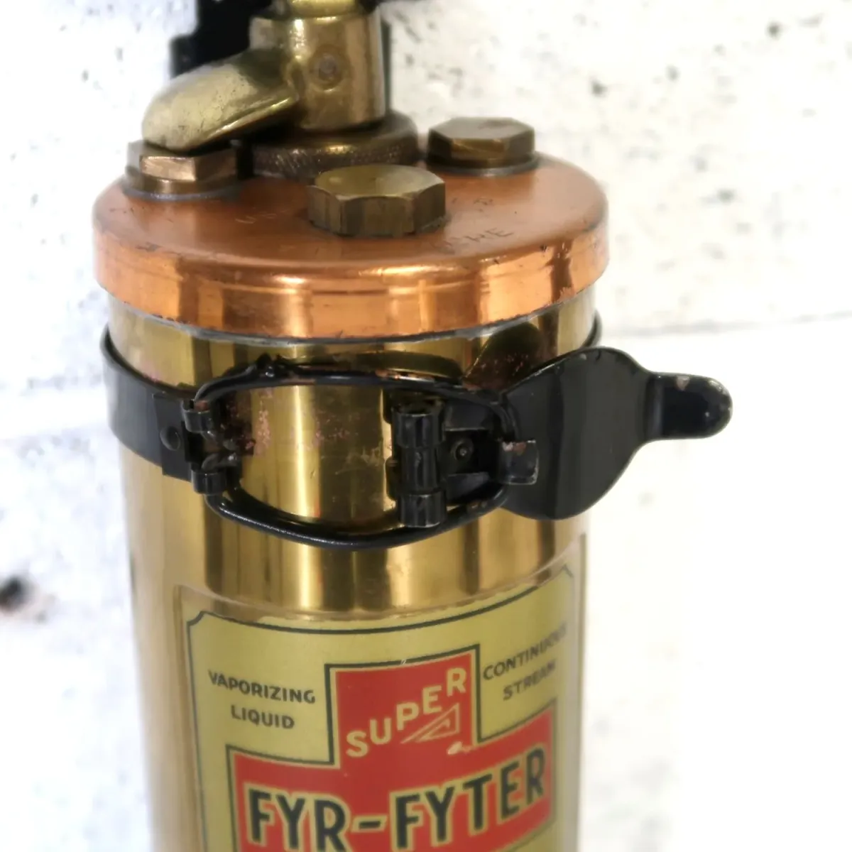 40's ビンテージ 消火器 銅×真鍮
