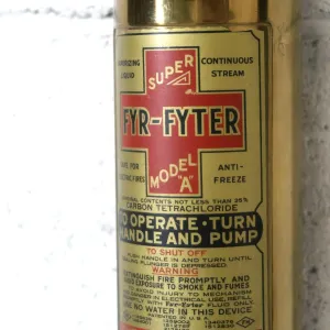 40's ビンテージ 消火器 銅×真鍮