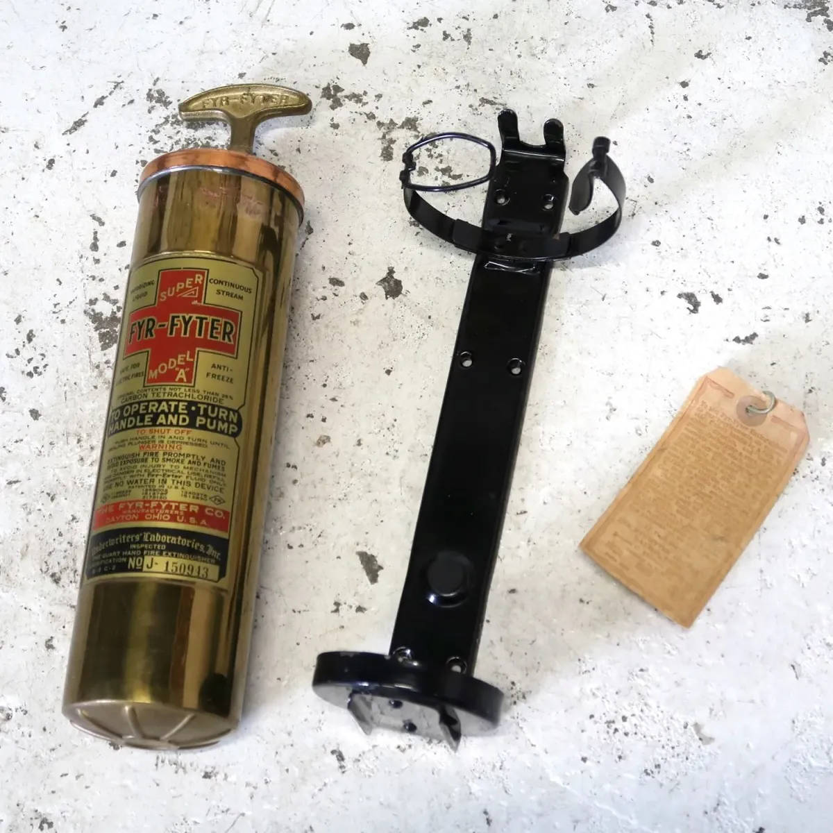 40's ビンテージ 消火器 銅×真鍮