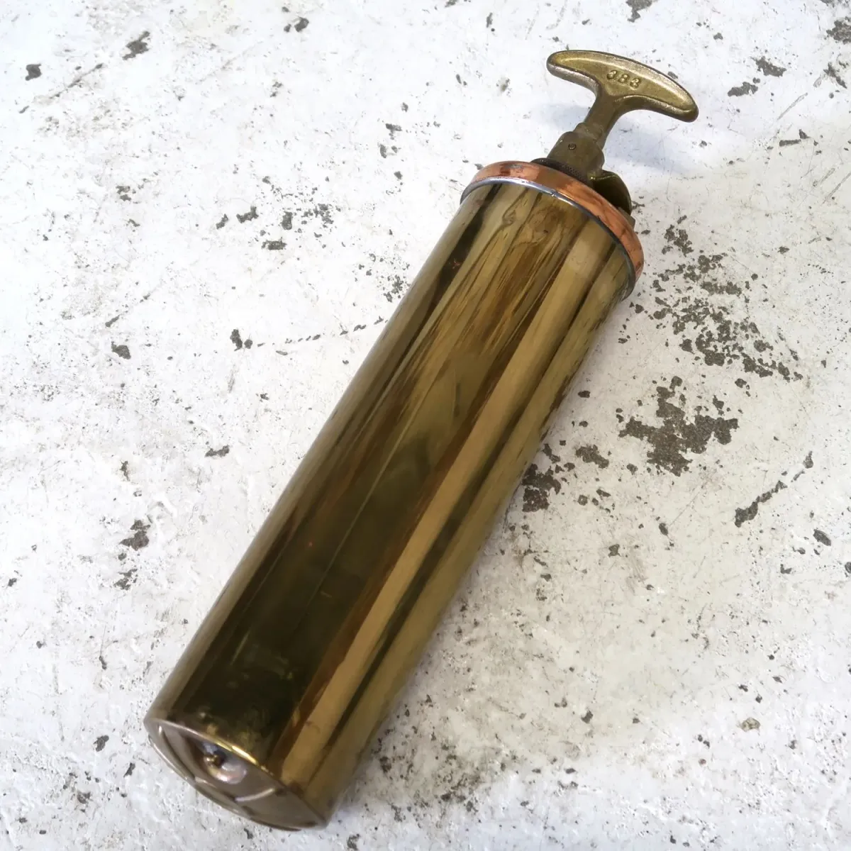 40's ビンテージ 消火器 銅×真鍮