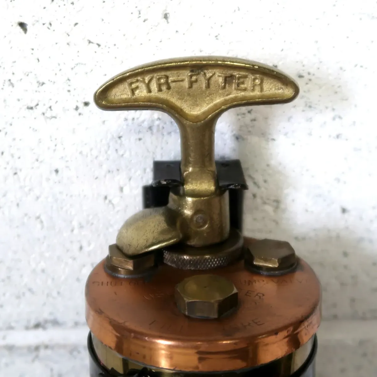 40's ビンテージ 消火器 銅×真鍮