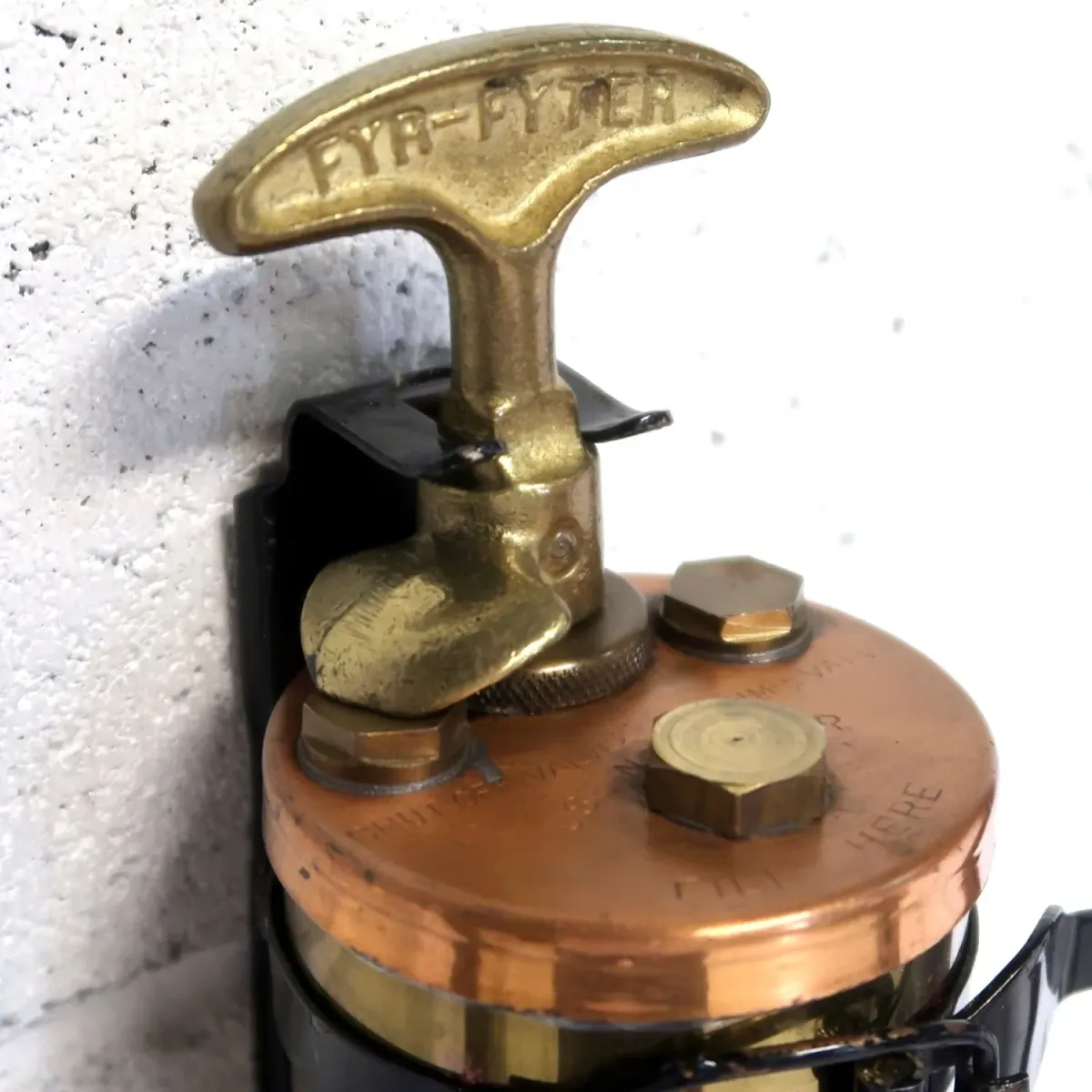 40's ビンテージ 消火器 銅×真鍮