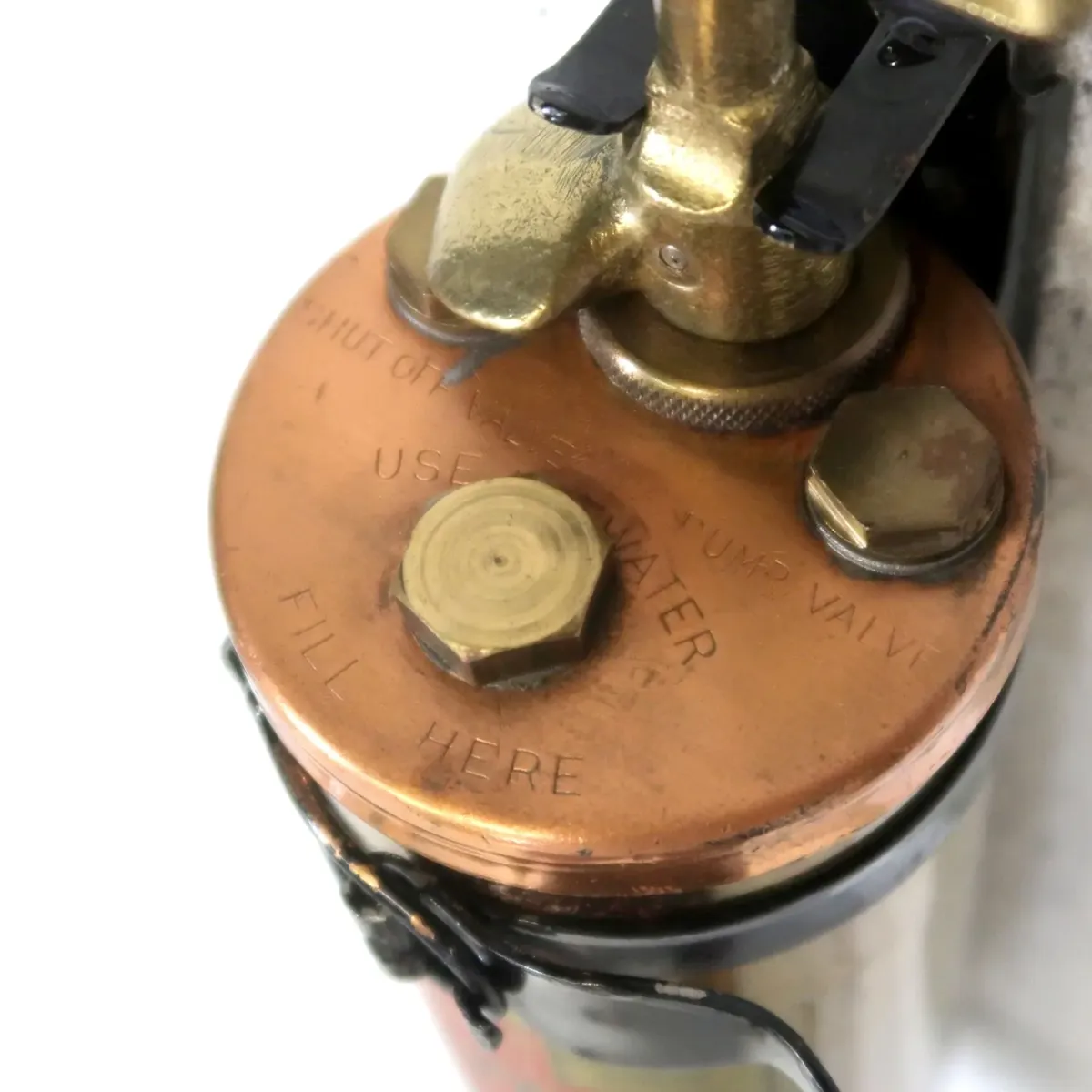 40's ビンテージ 消火器 銅×真鍮