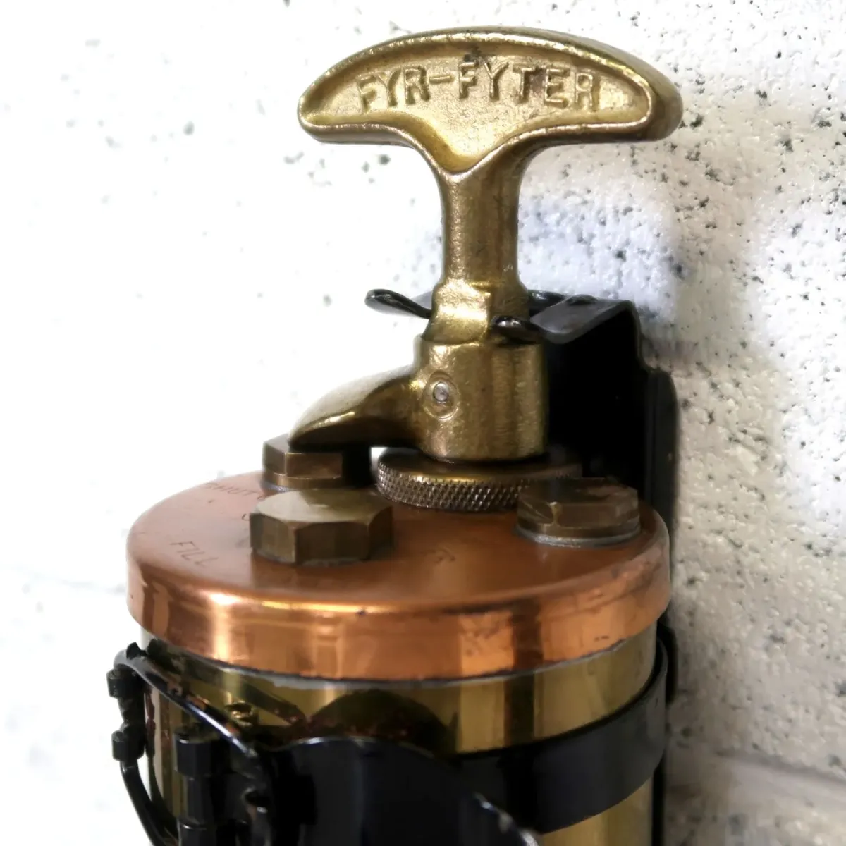 40's ビンテージ 消火器 銅×真鍮