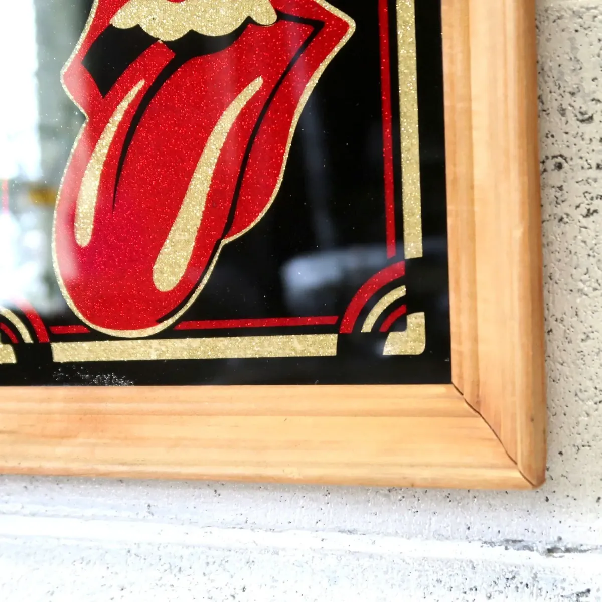 The Rolling Stones ビンテージ ウォールミラー