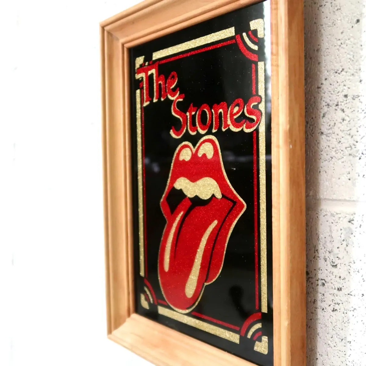 The Rolling Stones ビンテージ ウォールミラー