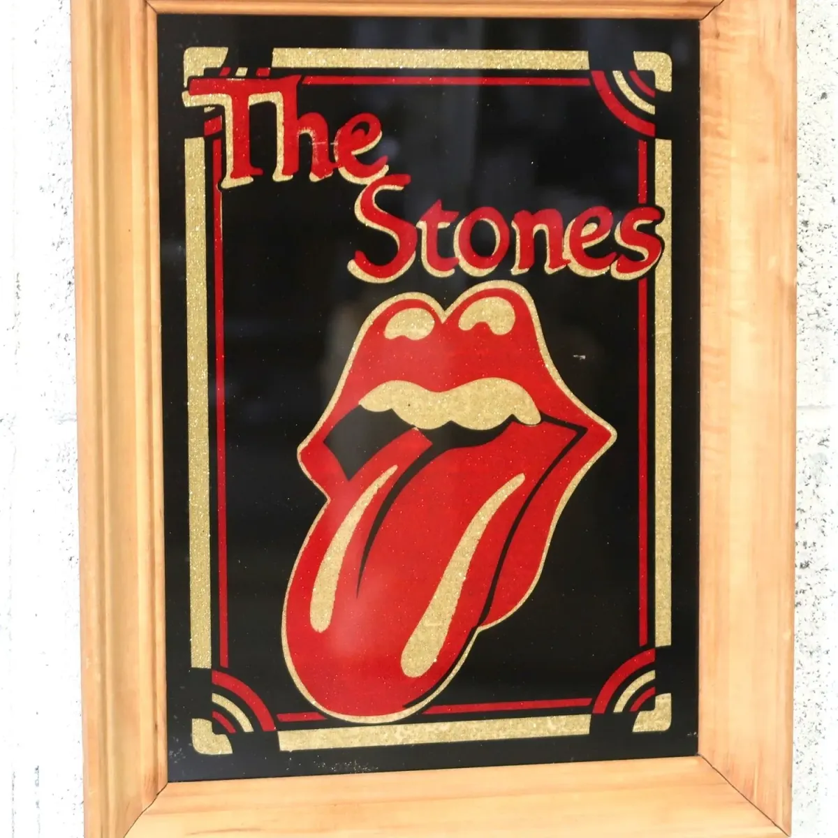 The Rolling Stones ビンテージ ウォールミラー