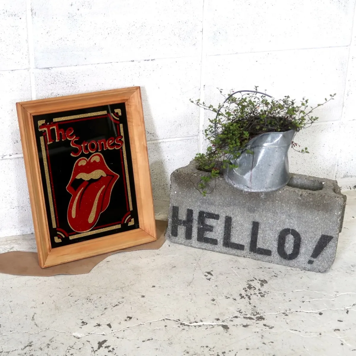 The Rolling Stones ビンテージ ウォールミラー