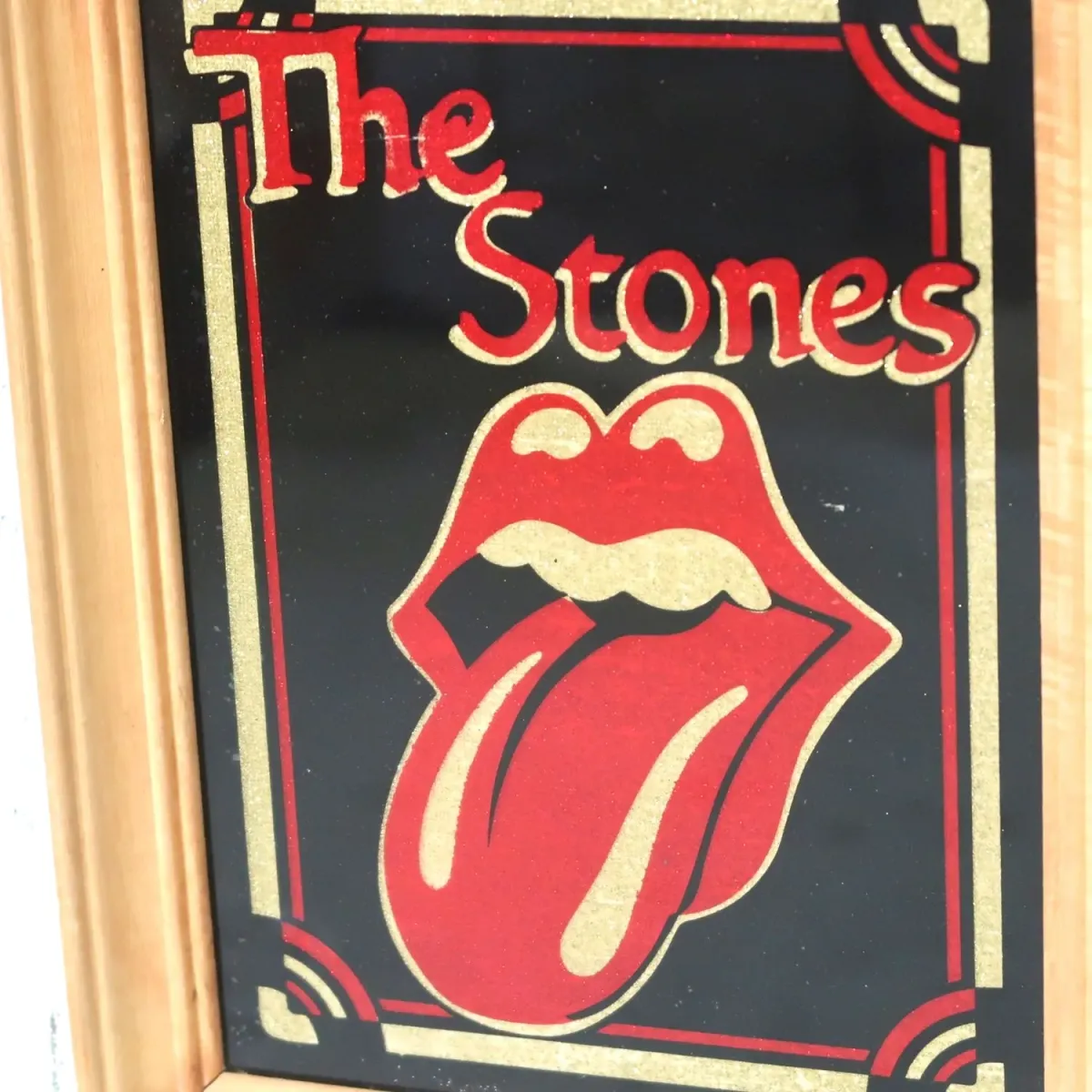 The Rolling Stones ビンテージ ウォールミラー