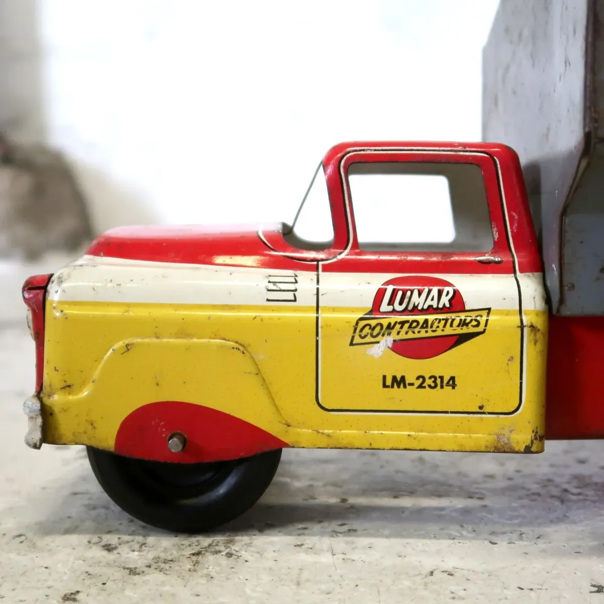 50's〜 LUMAR ダンプトラック ビンテージ ミニカー