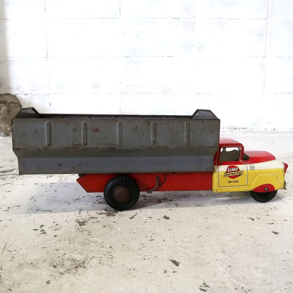 50's〜 LUMAR ダンプトラック ビンテージ ミニカー