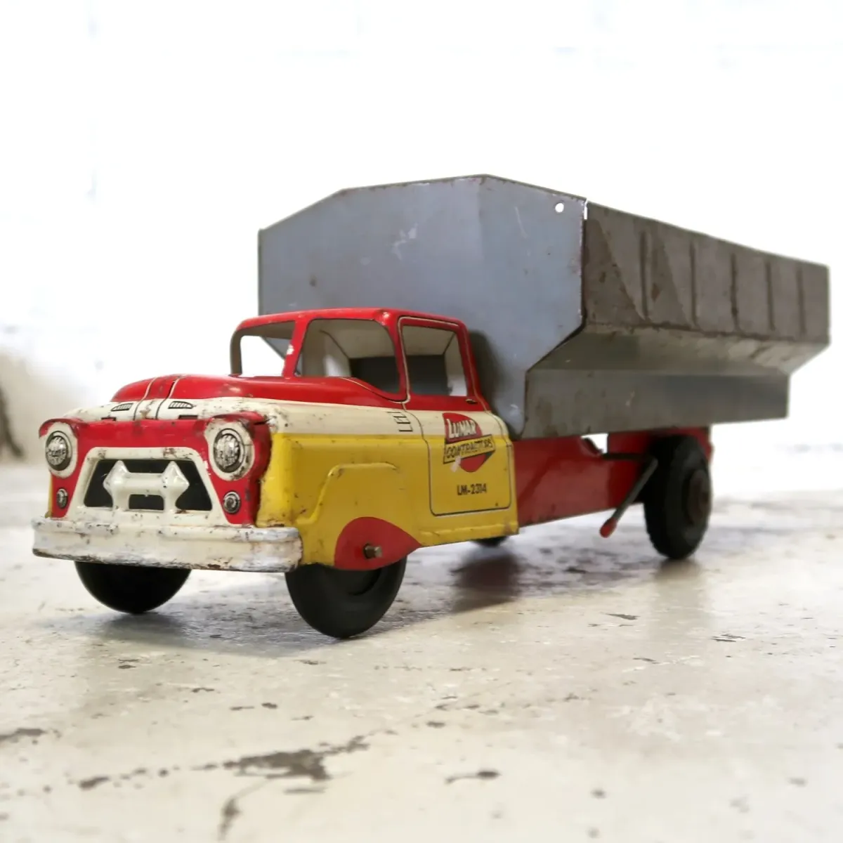 50's〜 LUMAR ダンプトラック ビンテージ ミニカー