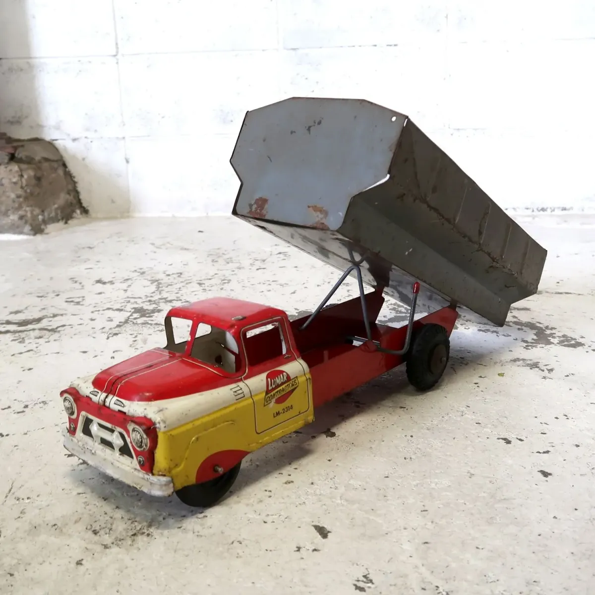 50's〜 LUMAR ダンプトラック ビンテージ ミニカー