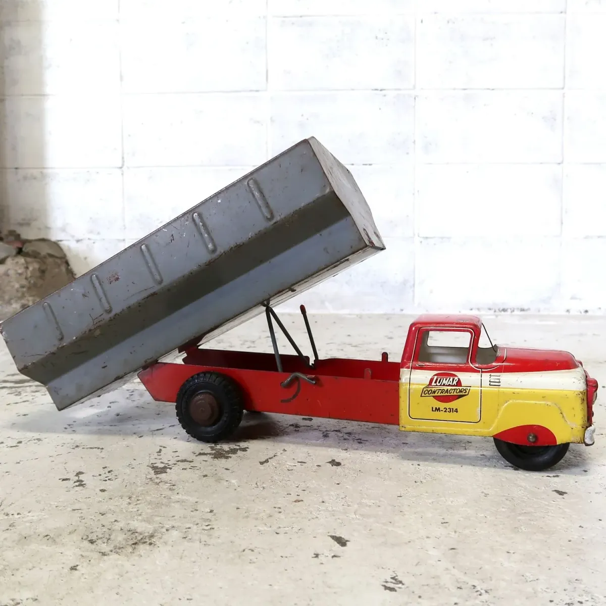 50's〜 LUMAR ダンプトラック ビンテージ ミニカー