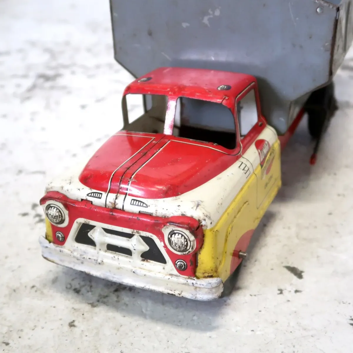 50's〜 LUMAR ダンプトラック ビンテージ ミニカー