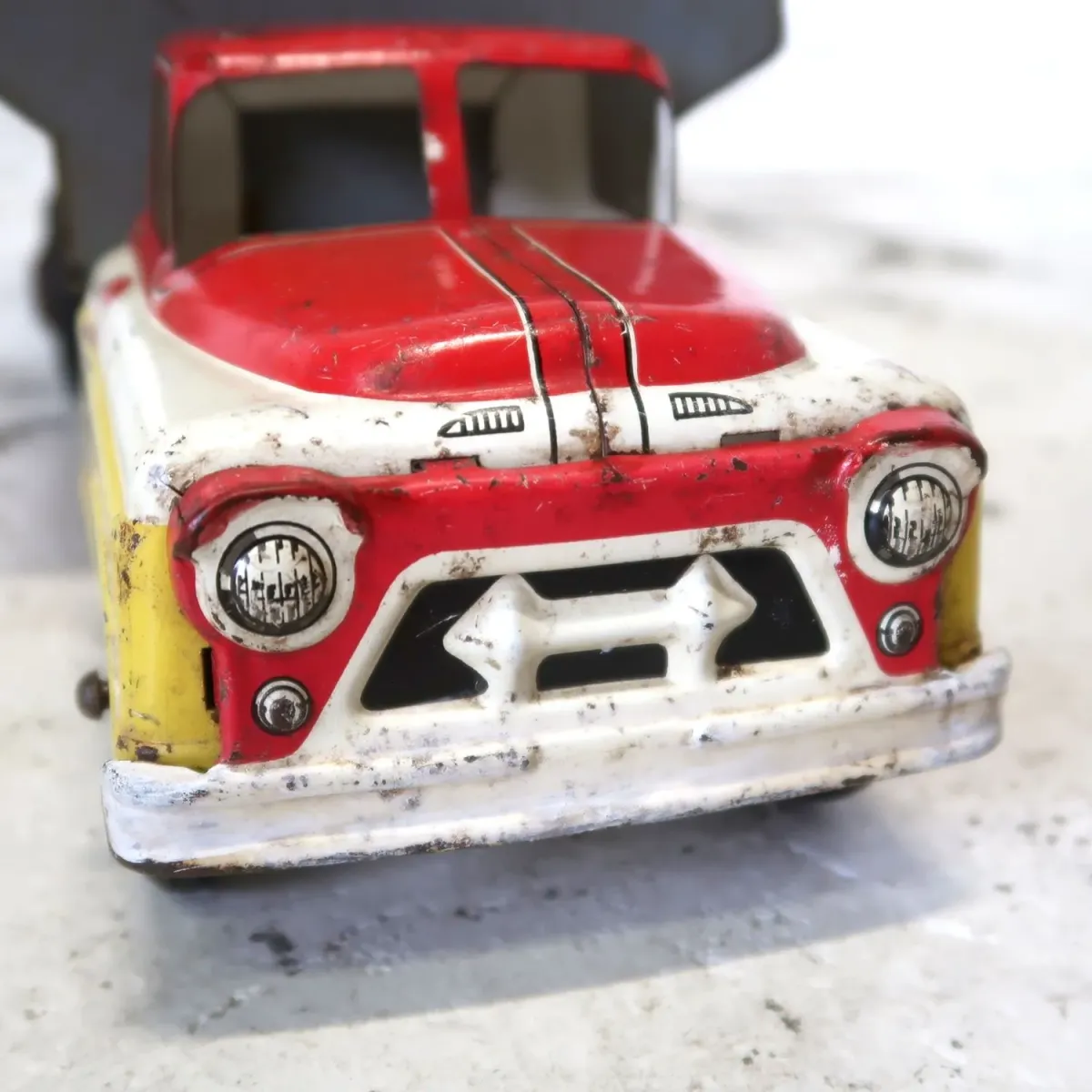 50's〜 LUMAR ダンプトラック ビンテージ ミニカー