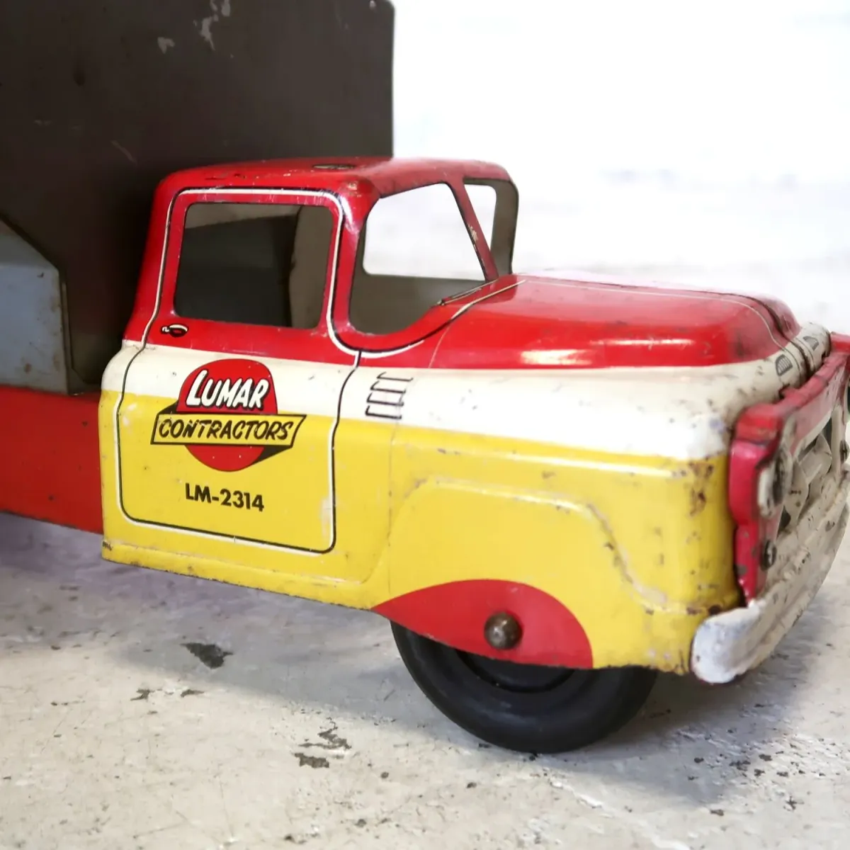 50's〜 LUMAR ダンプトラック ビンテージ ミニカー