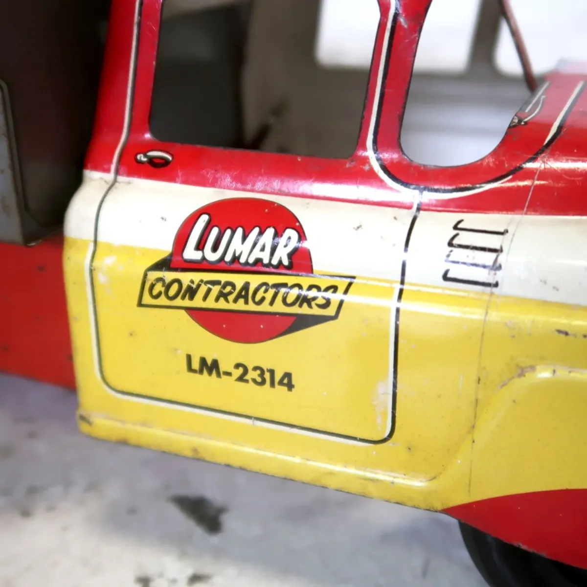 50's〜 LUMAR ダンプトラック ビンテージ ミニカー