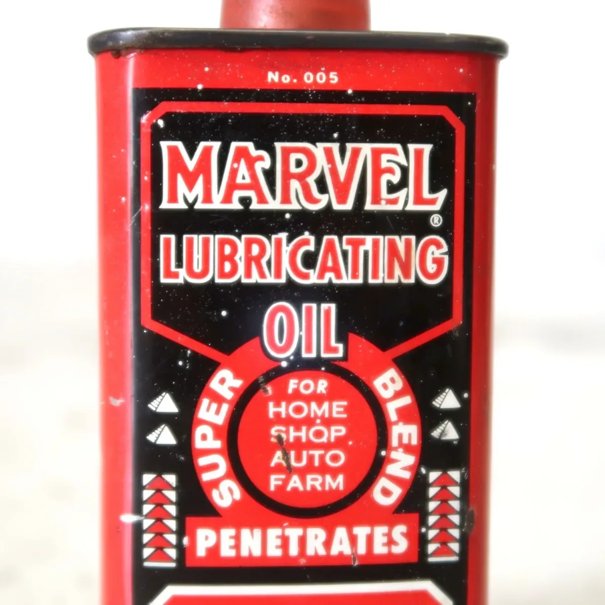 Marvel オイル缶