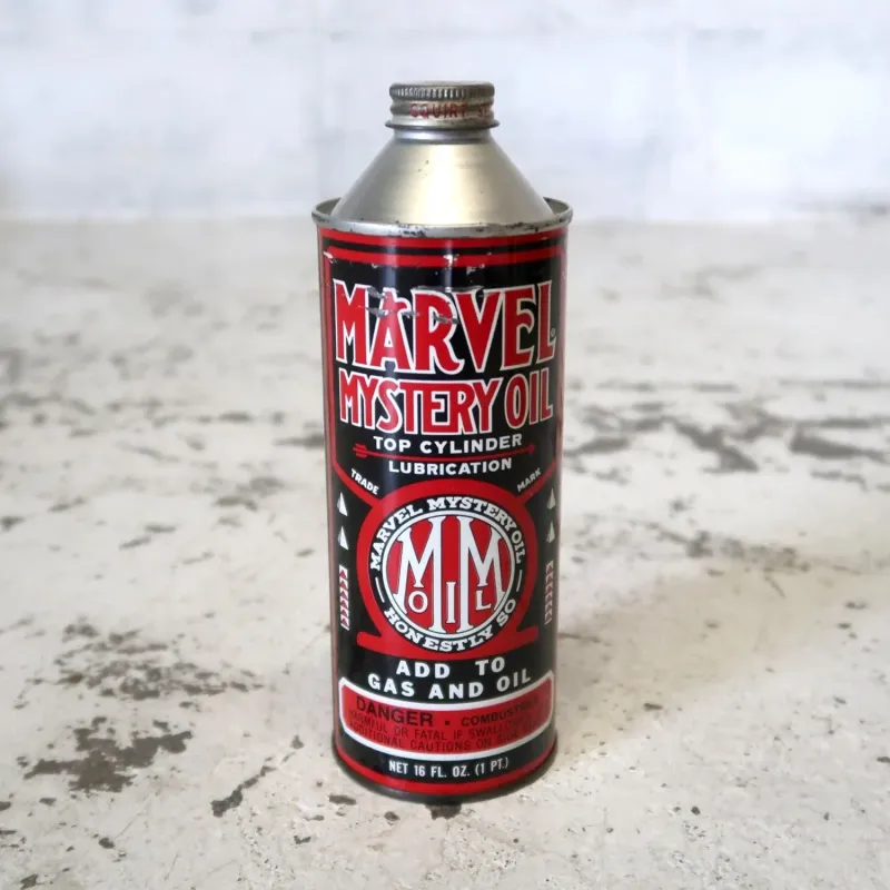 Marvel オイル缶