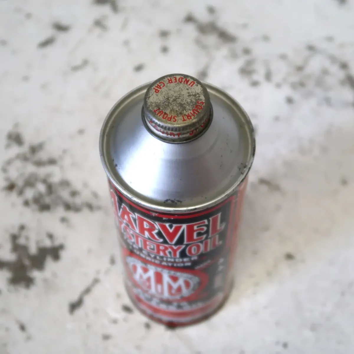 Marvel オイル缶