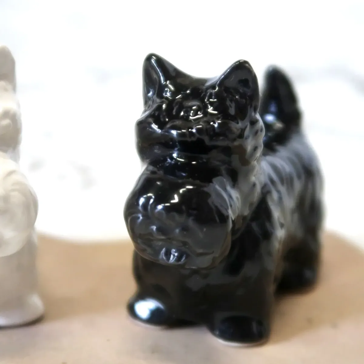 BLACK & WHITE ビンテージ ソルト&ペッパー 2個セット