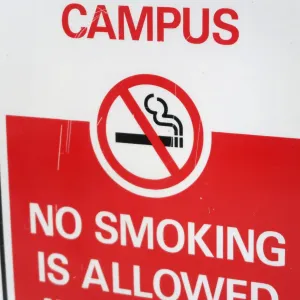 NO SMOKING メタルサイン