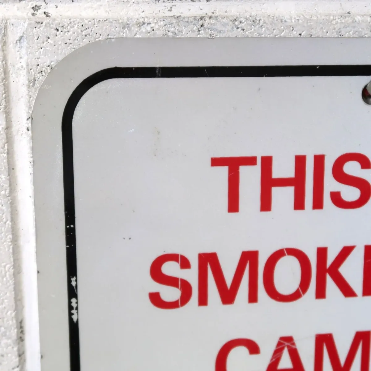NO SMOKING メタルサイン