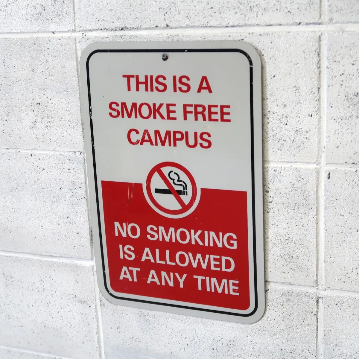 NO SMOKING メタルサイン