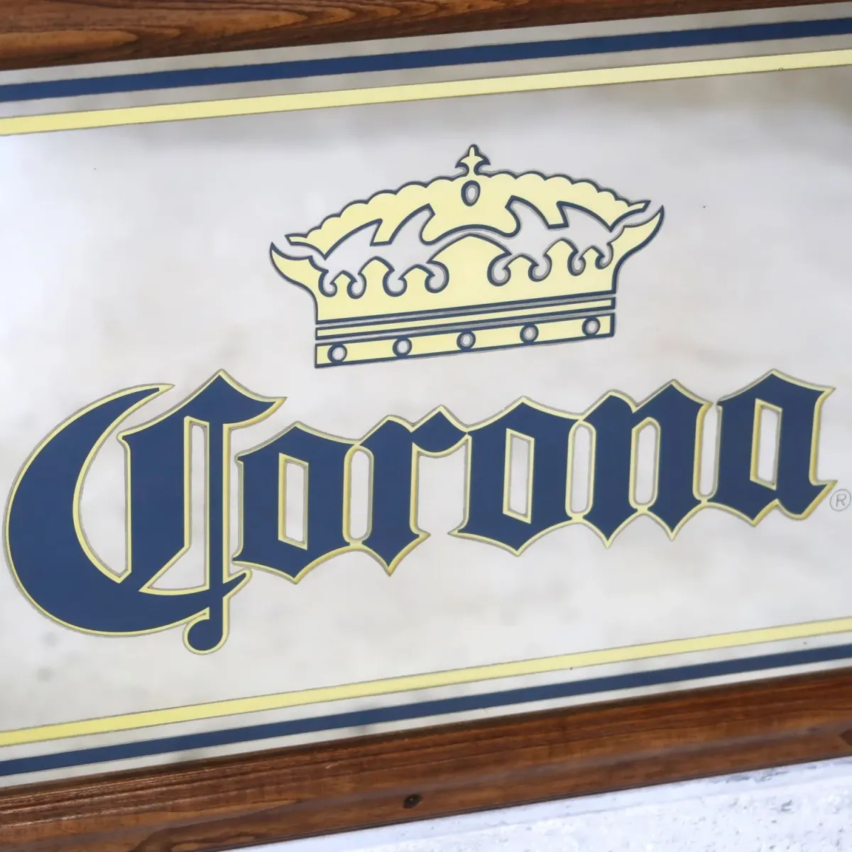 Corona BEER ビンテージ パブミラー