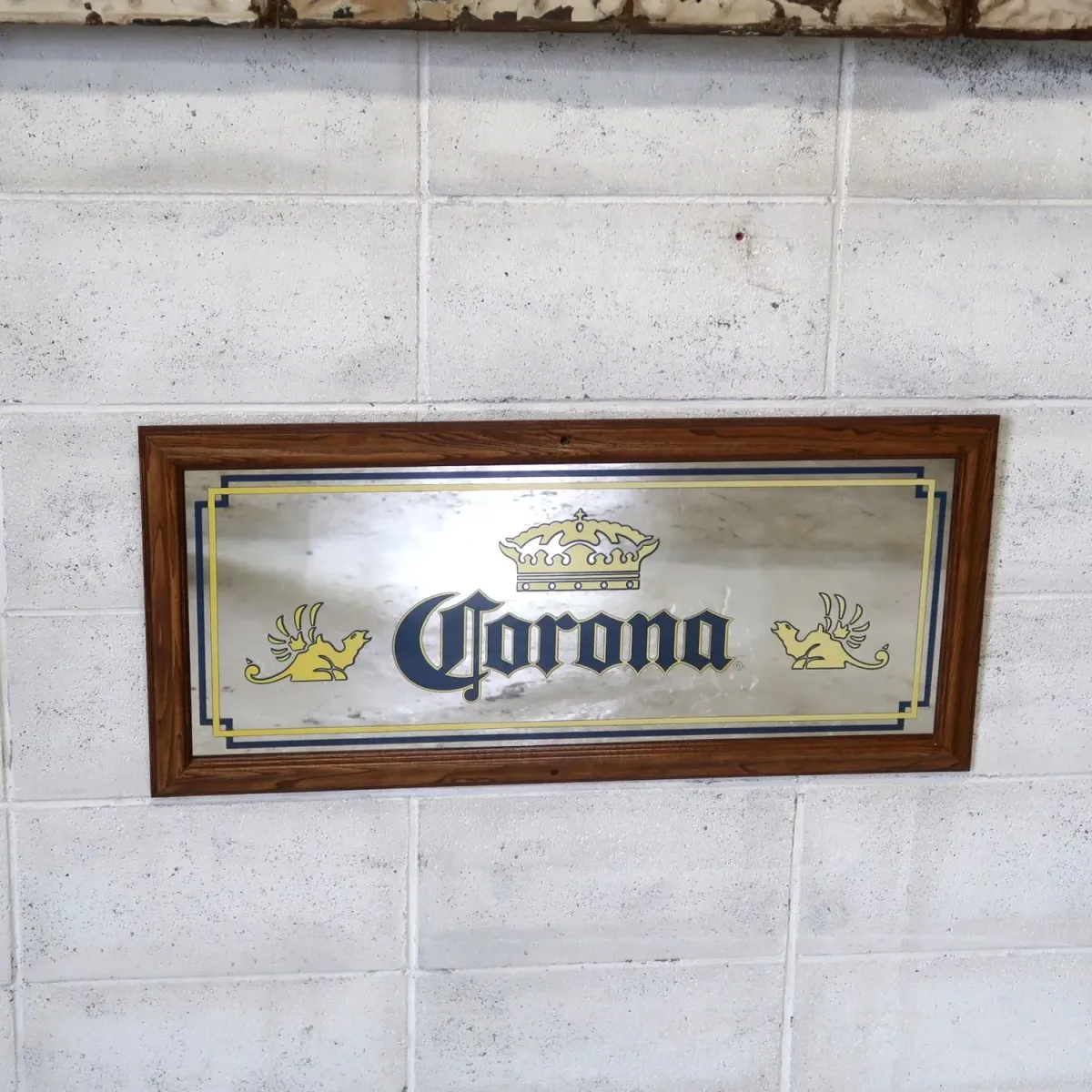 Corona BEER ビンテージ パブミラー