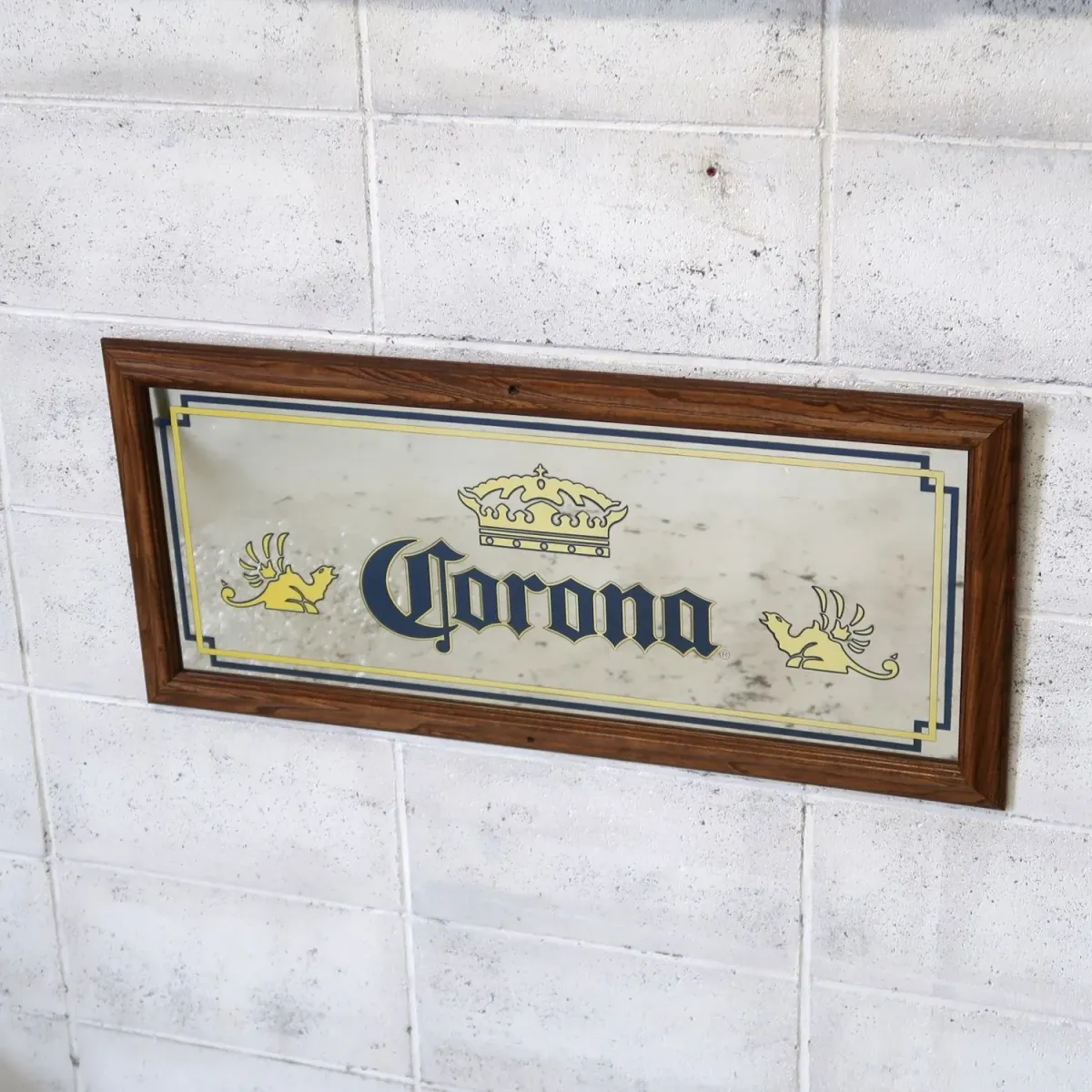 Corona BEER ビンテージ パブミラー