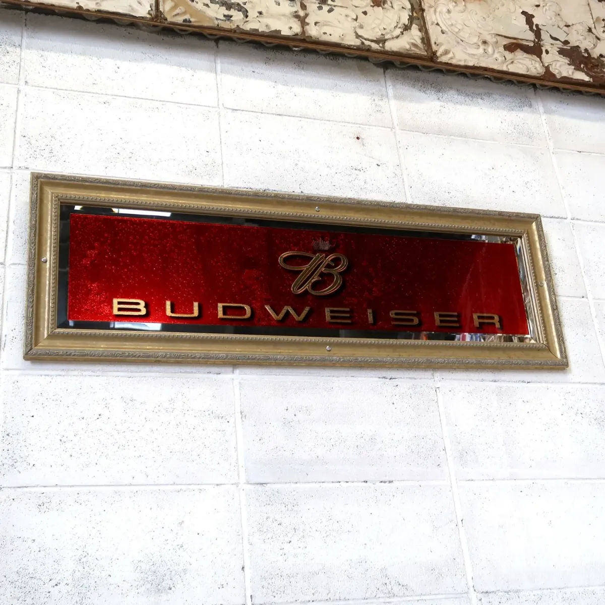 BUDWEISER パブミラー